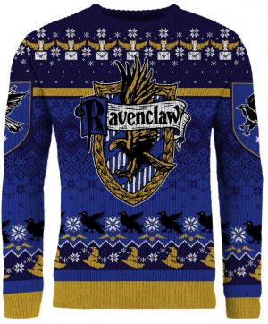 Harry Potter: Ready For Presents Ravenclaw Christmas Sweater/Jumper