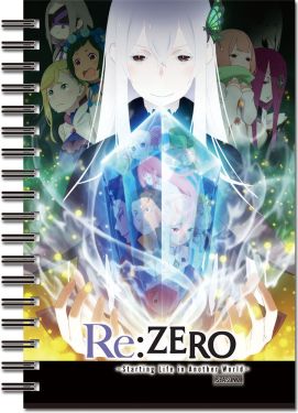 Re:Zero Een leven starten in een andere wereld: Seizoen 2 Key Art #01 Notitieboekje A5