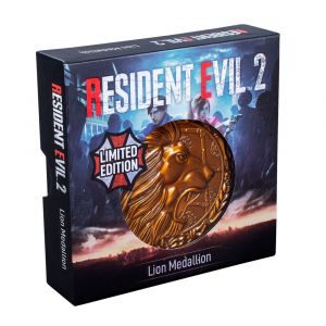 Resident Evil 2: Lion Limited Edition Metal Replica R.P.D. Medallion