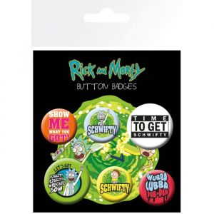 Rick & Morty: Quotes Badge Pack