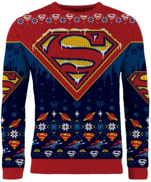 Superman: Man of Festivities Christmas Sweater/Jumper