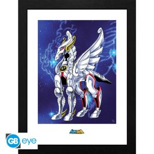 Saint Seiya: Gerahmter Druck „Pegasus-Stoff“ (30 x 40 cm)