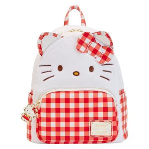 Hello Kitty: Gingham Cosplay Loungefly Mini Backpack Preorder