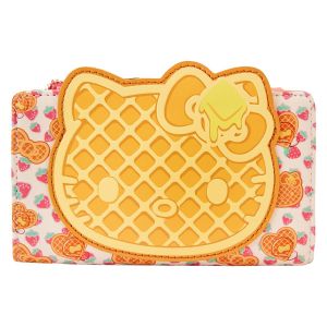 Loungefly Hello Kitty: Breakfast Waffle Flap Wallet Preorder