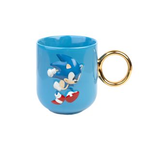 Sonic The Hedgehog: Reserva de taza de cerámica 3D
