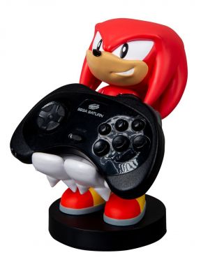 Sonic The Hedgehog: Knuckles 8 inch Cable Guy Phone and Controller Holder