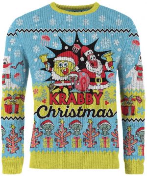 Spongebob Squarepants: Have A Krabby Christmas! Christmas Jumper