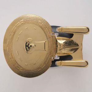 Star Trek: USS Enterprise NCC-1701-D gegoten mini-replica's SP 18K gouden pre-order