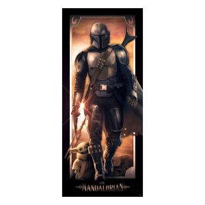 Star Wars: The Mandalorian Kunstdruck (30 cm x 71 cm) – ungerahmte Vorbestellung