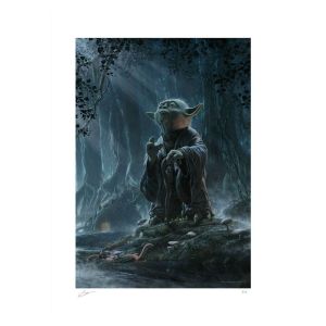 Star Wars: Yoda Luminous Beings Fine Art Print (46x61cm) Voorbestelling
