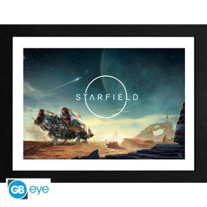 Starfield: "Landing" ingelijste print (30x40cm) Voorbestelling