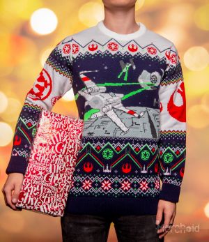 Star Wars: X-Wing v TIE Fighter Christmas Sweater/Jumper