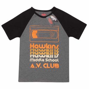 Stranger Things: AV Club Raglan T-Shirt