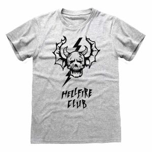 Stranger Things: Hellfire Skull T-Shirt