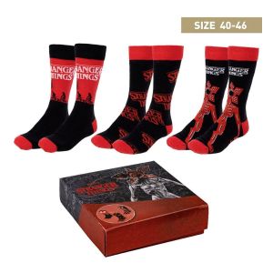 Stranger Things: 3-Pack Socks (Size 40-46) Preorder