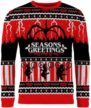 Stranger Things: Seasons Greetings From The Upside Down Ugly Christmas Sweater
