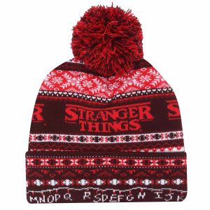 Stranger Things : Précommande du bonnet Fair Isle Pom Beanie