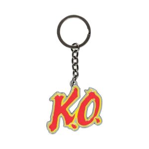 Street Fighter : Porte-clés en métal KO
