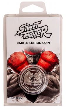 Reserva de monedas de edición limitada de Street Fighter: Ryu Vs Chun Li