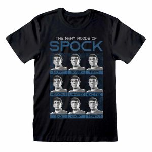 Star Trek: Many Moods Of Spock T-Shirt