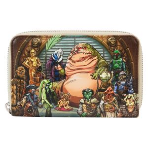 Loungefly Star Wars: Return Of The Jedi 40th Anniversary Jabba's Palace Zip Wallet