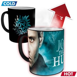Supernatural: Sam and Dean Symbol Heat Change Mug Preorder
