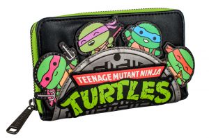 Teenage Mutant Ninja Turtles: Sewer Cap Loungefly Zip Around Wallet