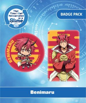 That Time I Got Reincarnated as a Slime: Benimaru Pin Badges 2-Pack Preorder
