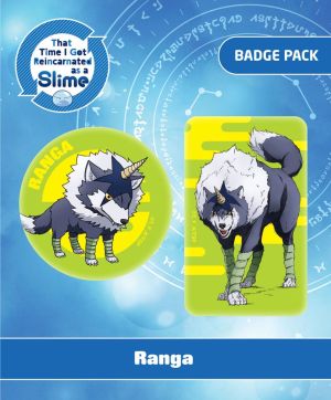 That Time I Got Reincarnated as a Slime: Ranga Pin Badges 2-Pack Preorder