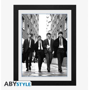 Die Beatles: Gerahmter Druck „In London Portrait“ (30 x 40 cm)