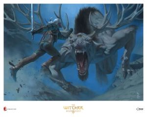 The Witcher 3: Impresión Giclee (40x50cm) Reserva
