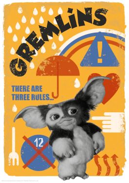 Gremlins: There Are Three Rules Limited Edition Art Print