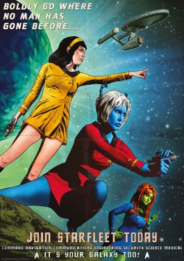 Star Trek: Join Starfleet Today Limited Edition Art Print