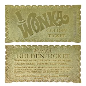 Willy Wonka And The Chocolate Factory: Collector's Edition Golden Ticket Replica Preorder