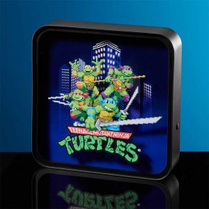 Tortugas Ninja mutantes adolescentes: lámpara de metacrilato