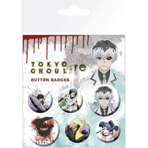 Tokyo Ghoul: Mix Badge Pack Preorder