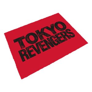 Tokyo Revengers : Logo sur paillasson rouge (40x60cm) Précommande