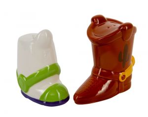 Toy Story: 'There's Seasoning In My Boot' Woody & Buzz Salt & Pepper Shakers