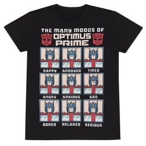 Transformers: Many Moods Of Optimus Prime (T-Shirt)