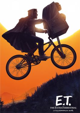 E.T: Limited Edition Bike Ride Art Print