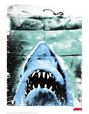 Jaws: Wood Effect Limited Edition Art Print