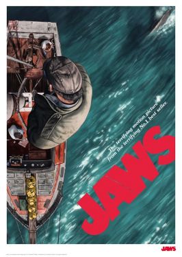 Jaws: Water Limited Edition Art Print