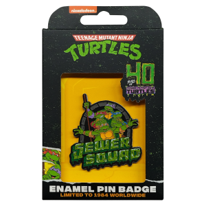 Teenage Mutant Ninja Turtles : Précommande du badge à épinglette du 40e anniversaire en édition limitée