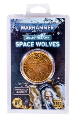 Warhammer 40,000: Space Wolves Collectible Coin Preorder