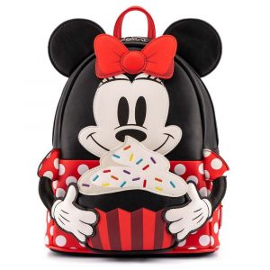 Loungefly Minnie Mouse: Sprinkle Cupcake Cosplay Mini Backpack