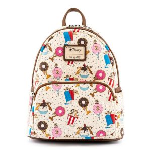 Chip and Dale: Snackies Print Loungefly Mini Backpack