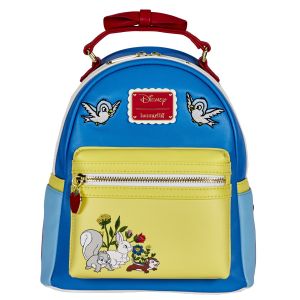 Loungefly Snow White: Cosplay Bow Handle Mini Backpack
