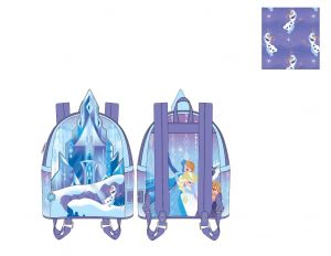 Frozen: Princess Castle Loungefly Mini Backpack
