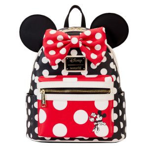 Loungefly Disney: Minnie Rocks The Dots Classic Mini Backpack