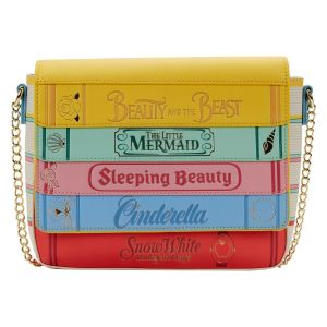 Disney: Princess Books Classics Loungefly Crossbody Bag Preorder
